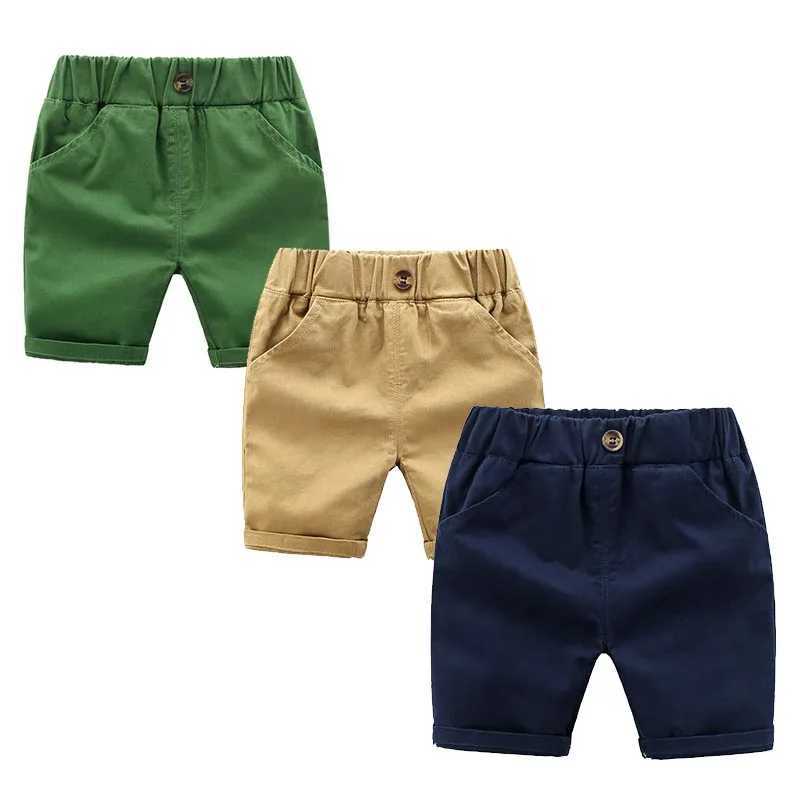 Kids Clothes New Children Shorts Summer Baby Slik Cotton Pants Fashion Sports Mid-Short Trousers Kids Capris 2024 Clothing 1-6Y W241227