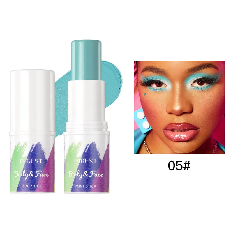 Body Face Paint Stick Natural Threedimensional Modification Contour Brightening Skin Tone Face Washable Painting Pen Party Art 241224