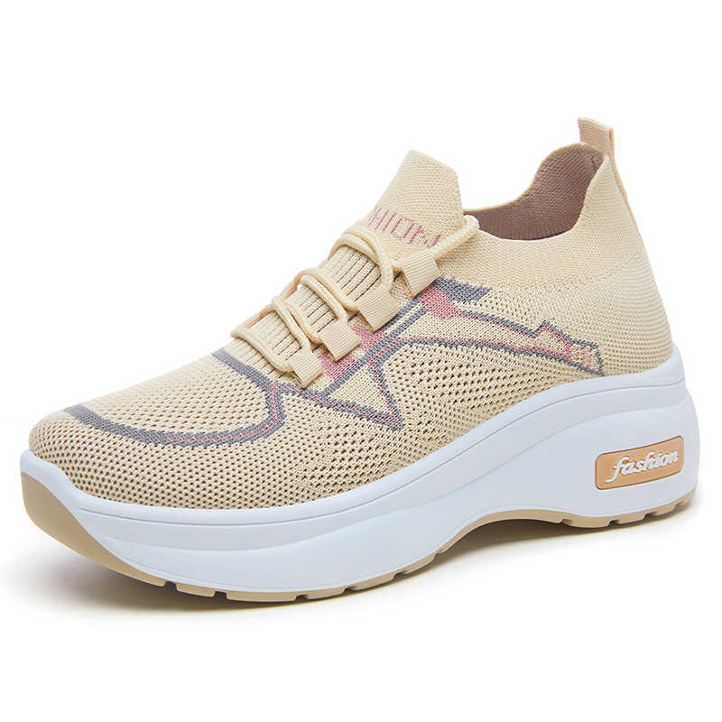 Thick soled shoes boys classic sponge sole height shoes lightweight casual shoes solid color versatile mom shoes womens shoes