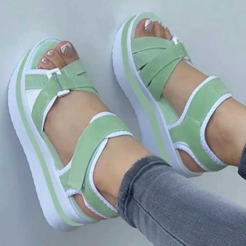New Arrival Summer Sandals Shoes Women Outdoor Walking Shoes Party Women Shoe Wedge Sandals Woman Beach Footwear Female Sandal Women T250318