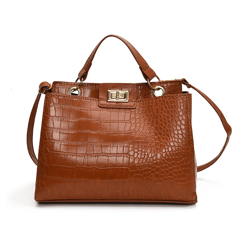Korean version stone pattern 2025 new fashion designer niche handbag multifunctional temperament handbag chain crossbody bag