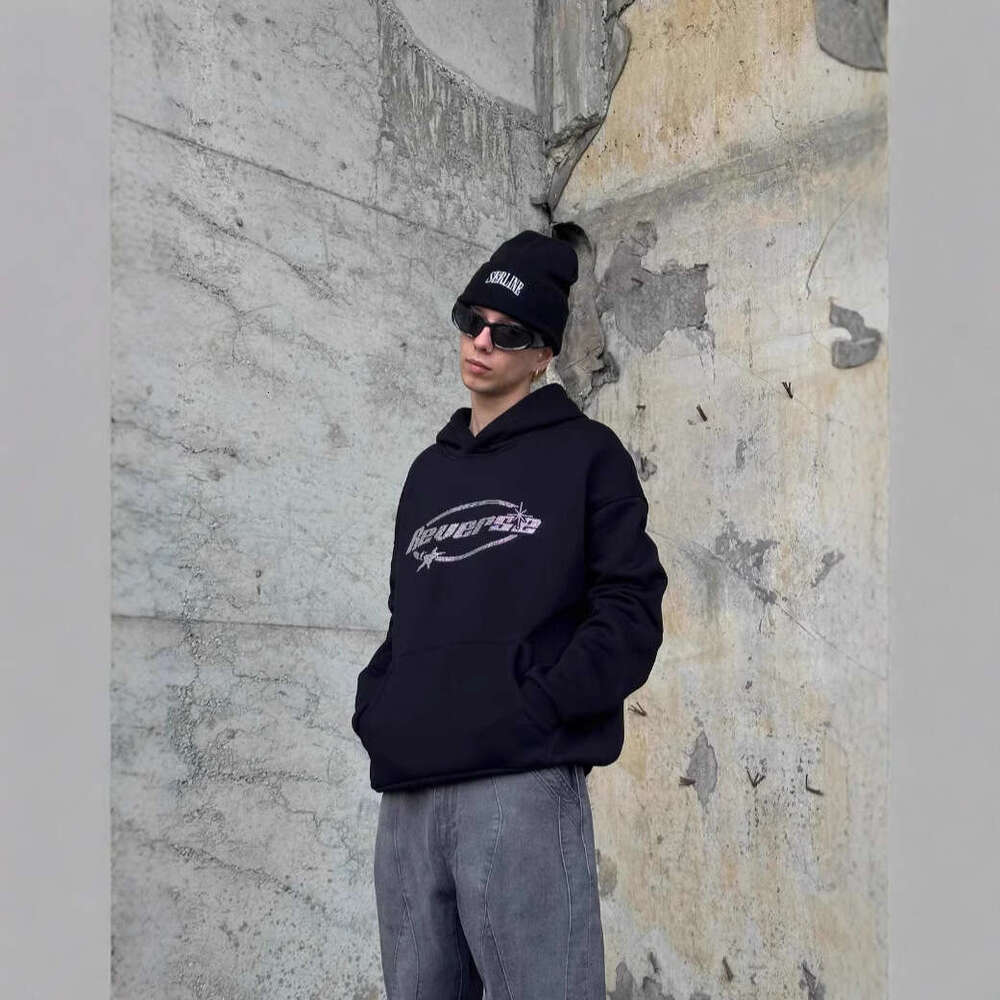 Hoodie with letter print, men's women's autumn and winter new styles