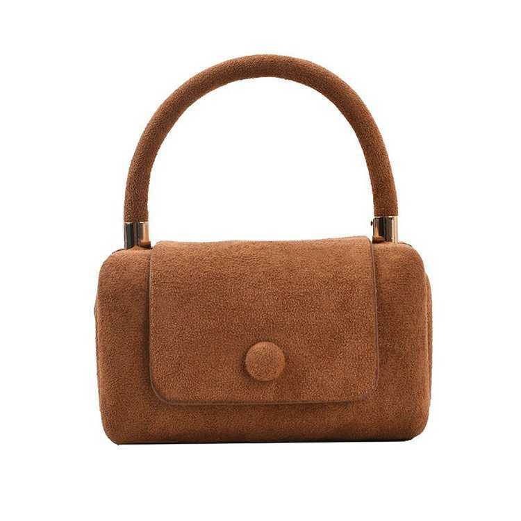 Quick popular ceramic bag women matte handbag with simple texture single shoulder crossbody bag 241215