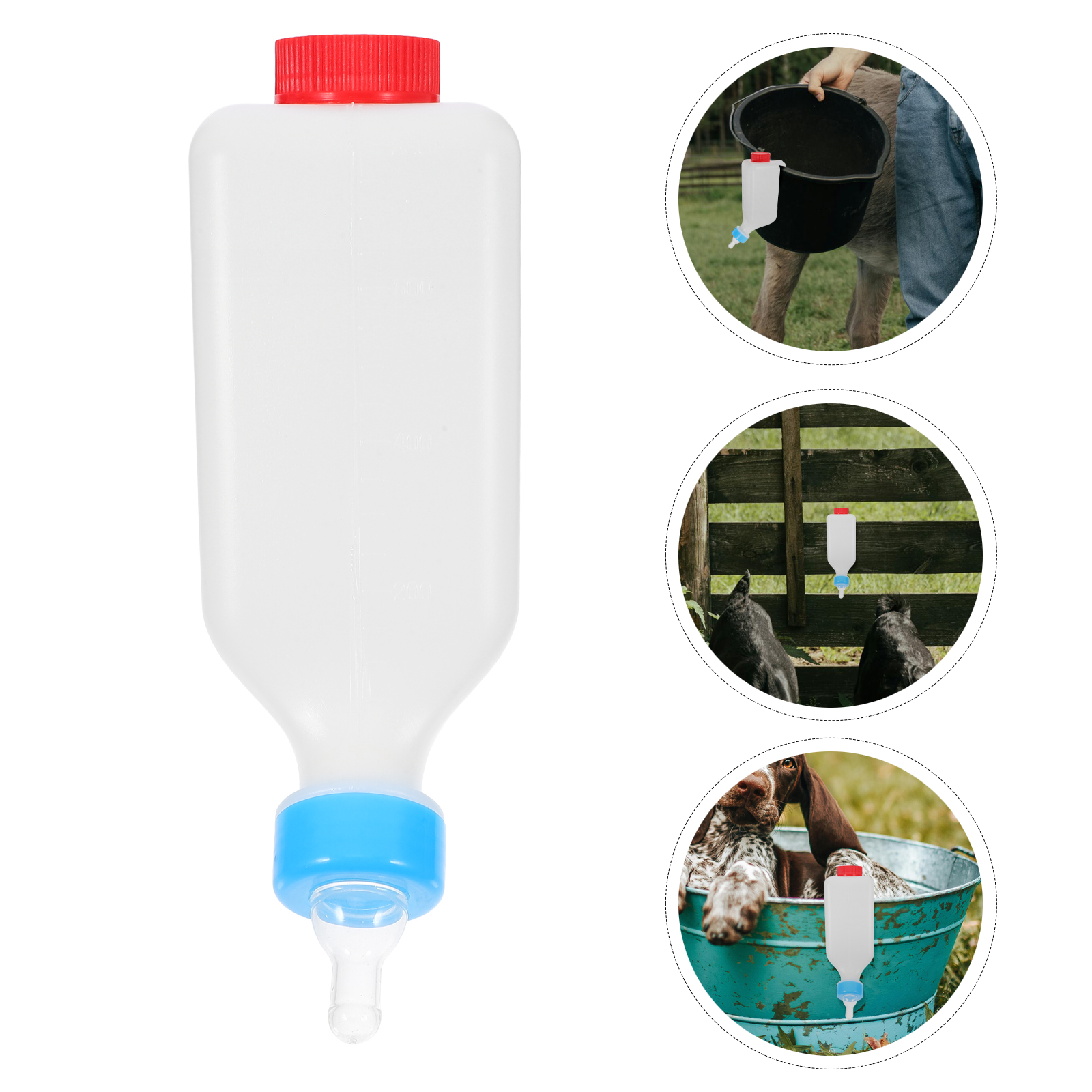 Feeder Goat Breastfeeder Bottle Animal Feeding Farm Small Animals Milk Abs Calf