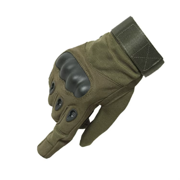 Outdoor touchscreen full finger cycling glove microfiber Anti-Slip tactical gloves