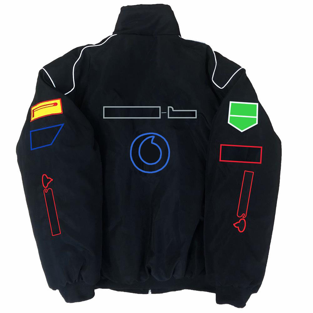 F1 racing suit College style retro autumn winter Formula one car jacket coat new men women fashion embroidery jackets free shipping