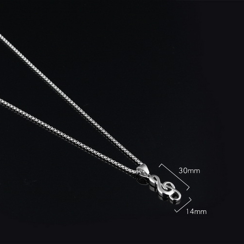 Punk Wolf Tide Demon God Pan Shen Circular Stainless Steel Necklace Personality Men's Satan Dominant Sweater Chain Jewelry jewelry wholesale