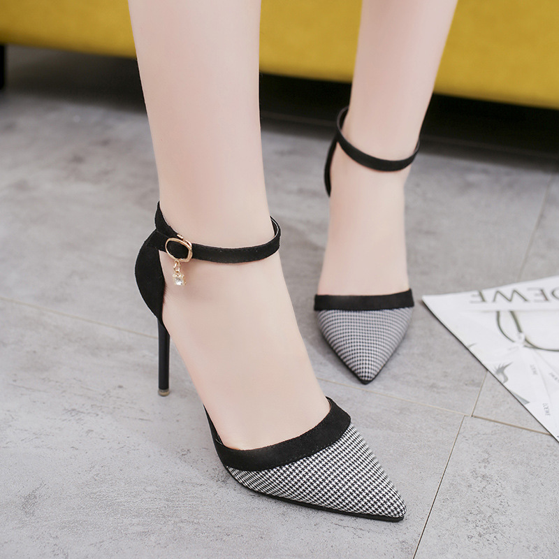 Summer New Ddmywed Ladies High Heels Women S Versatile Fashion One Line Buckle With Thin Chinese Brand Shoes F Ddmysaturn