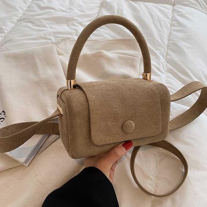 Quick popular ceramic bag women matte handbag with simple texture single shoulder crossbody bag 241215