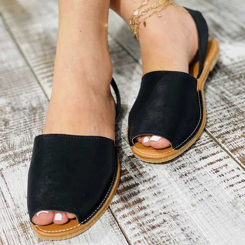 High Quality Comfortable Fashion Beach Woman Sandals Women Flat New Ladies Luxury Summer Low Shoes Without Heels Female Casual Footwear T241227