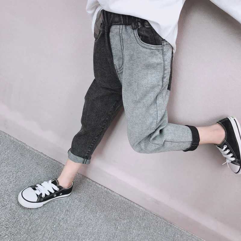 IENENS kids Slim Jeans Boys Girls Skinny Denim Pants Child Casual Trousers 2 3 Years Baby Stretch Jeans 2-11 Years W241227