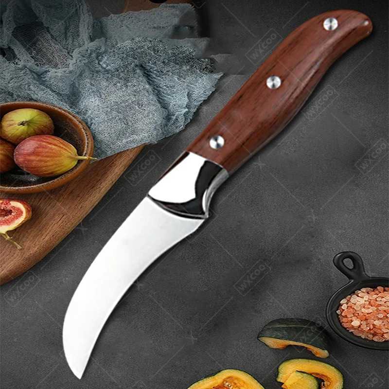 WXCOO Hand Forged Pork and Lamb Knives Kitchen Baking Knives Stainless Steel Fruit and Side Dishes Knives Steak Knives Barbecue Kitchen Supplies Y2412