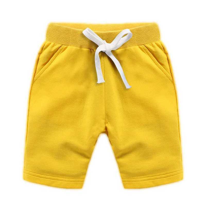 Hot Sale Baby Clothing Boys High Quality Colorful Shorts Summer Fashion Cotton Trousers Kids Solid Beach Shorts Childrens Pants W241227