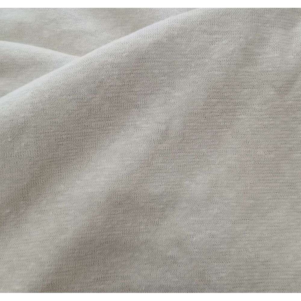 Lightweight natural sweat resistant cotton en plain color single-sided knitted T-shirt cardigan fashion fabric