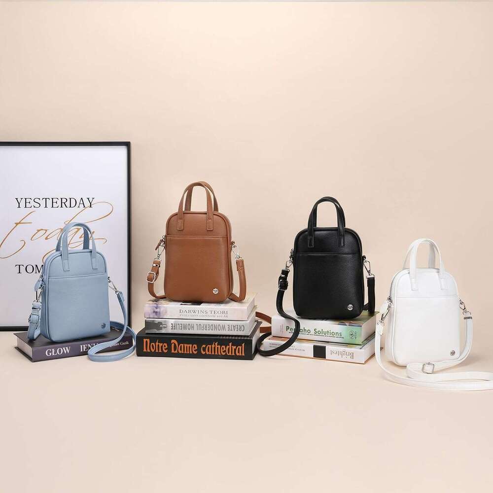 Smal Crossbody for Women Shoulder Handbag Mini Top Handle Purse With Adjustable Strap