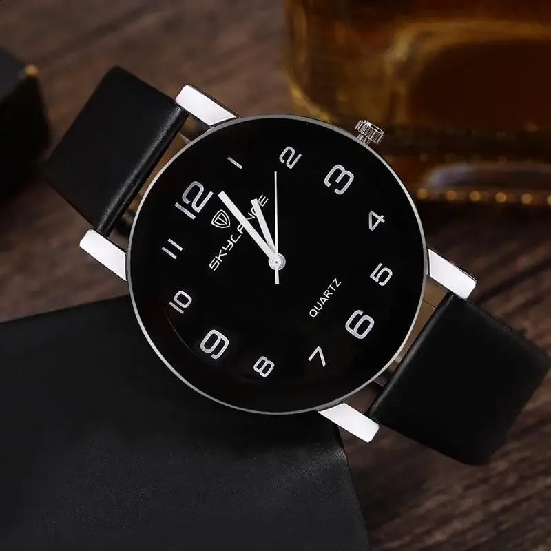 Bracelet Watch Women Fashion Leather Black Quartz Wrist Casual Watches Ladies Clock Relogio Feminino Reloj Mujer 241225