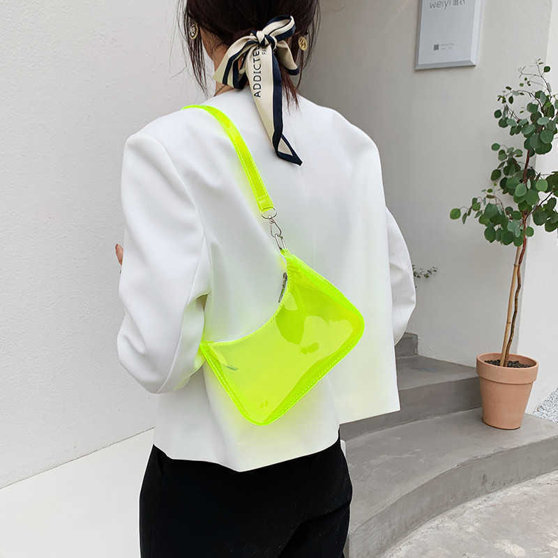 High Quality Fashion Wide Shoulder Strap Bright Face Bag Women's Bag 2022 New Fashion Simple One Shoulder Method Stick Underarm Bag 241227