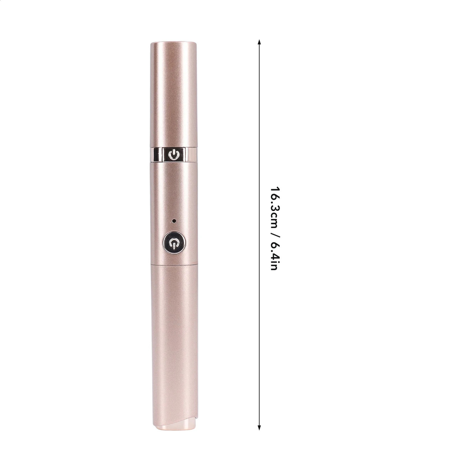 Electric Eyebrow Trimmer Electric Lash Curler Slim Selectable Temperatures 10mAh Battery Nose Hair Trimming Portable for Home 241226
