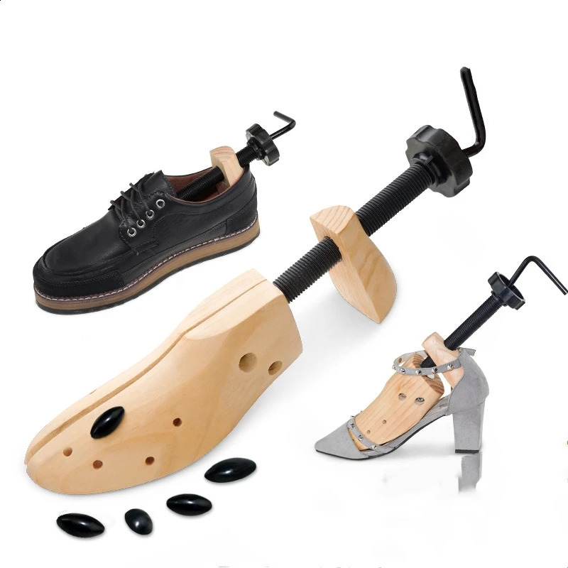 Wooden Shoe Support Pine Shoe Expander Shoe Last Leather Shoes Boots Stereotyped Shoes Expand Wooden Shoe Support Shoe Tree241226bj