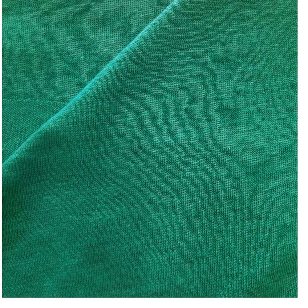 Natural sweat moisture free 17s cotton en plain color 170g single-sided knitted T-shirt cardigan fashion fabric