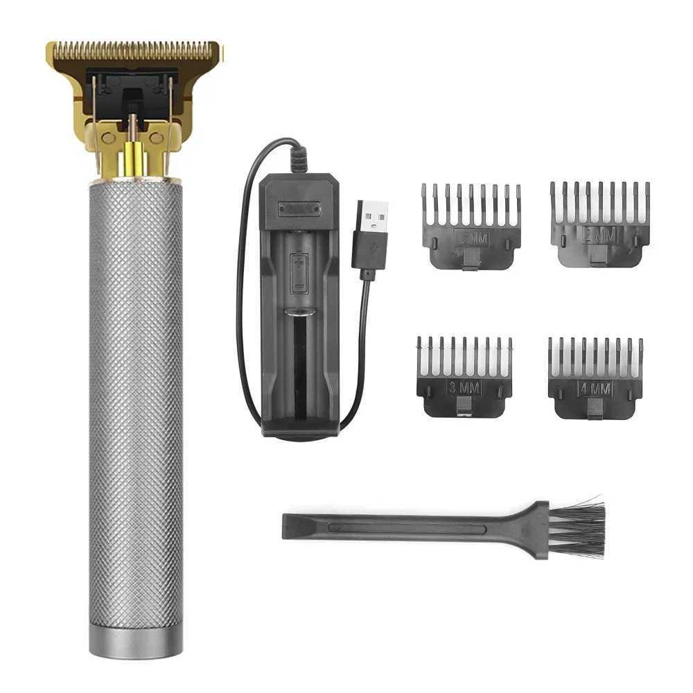 Professional Cordless Hair Clipper Set for Men - Barber Quality Electric Hair Trimmer Kit for Beard Shaving and Styling W241227
