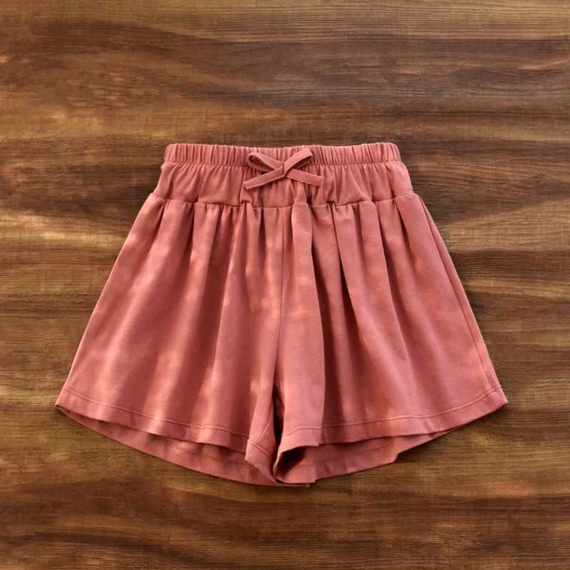 Girls Shorts 1-7 Years Old Summer Outside Wear Cotton Pants Childrens Leggings Kids Everyday Casual Shorts Cool And Comfortable W241227