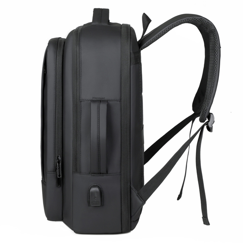 Rilibegan Men Travel Backpack Expand Oxford Big Capacity USB Business Male Computer Men Backpacks 241226