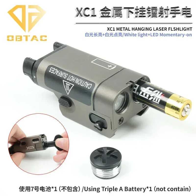 Metal Tactics SF XC LED Flashlight Constant/Momentary X300 Scout Light for Airsoft G7/G8/G9 Hunting Weapon AccessoriesW241227