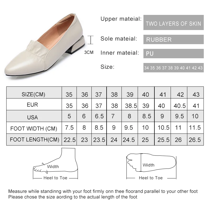 AIYUQI Women's Shoes Big Sizes Genuine Leather Slip-on Women's Banquet Shoes Fashion Red Pointed Shoes Women