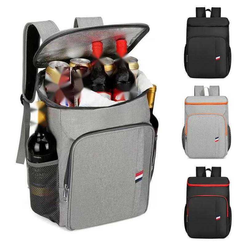 New Picnic Bag Large Capacity Thermal Insulation Bag Outdoor Ice Bag Thickened Thermal Insulation Backpack Waterproof Backpack 240920