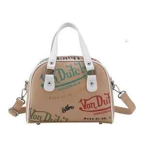 Bags New Fashion Handbag Trendy Personality Mother Graffiti Shoulder Crossbody Retro Women's Bag Spring