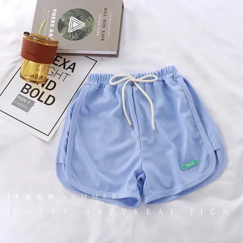 Baby Girls Boys Shorts Kids Short Pant Toddler Candy Color Trousers 2024 Summer 1 To 12 Yrs Childrens Clothes Casual W241227