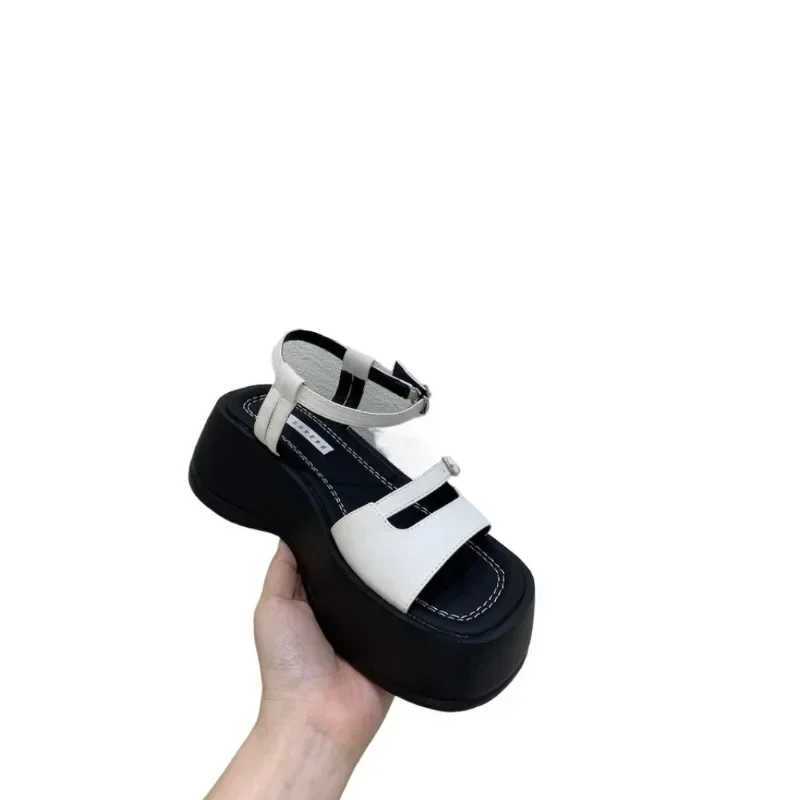High Quality Platform Sandals Women Wear Fashion Korean Version To Match The Platform Shoes Korean Version Simple Sandals T241227