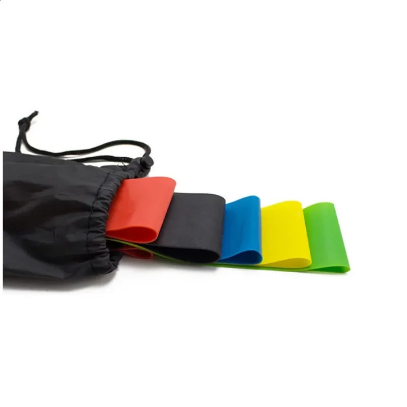 Yoga Rally Bands Fitness Men Women Rubber Elastic Resistance Band Gymnastics Strength Training Stretching swing fitness 241216
