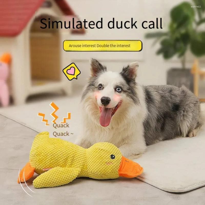 Large Interactive Stomping Duck for Dogs: Perfect Chew Toy for Tooth Grind & Playtime Fun