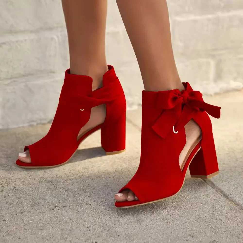 High Quality Woman High Heels Pumps Sandals New Shoes Woman Fashion Summer Sexy Ladies Increased Stiletto Super Peep Toe Shoes Pumps T241227