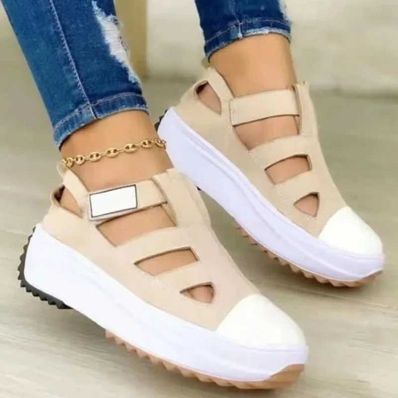 High Quality Summer Women Sport Sandals Rome Shoes Autumn New Flats Platform Causal Shoes Beach Running Women Shoes Canvas Women Shoes T241227