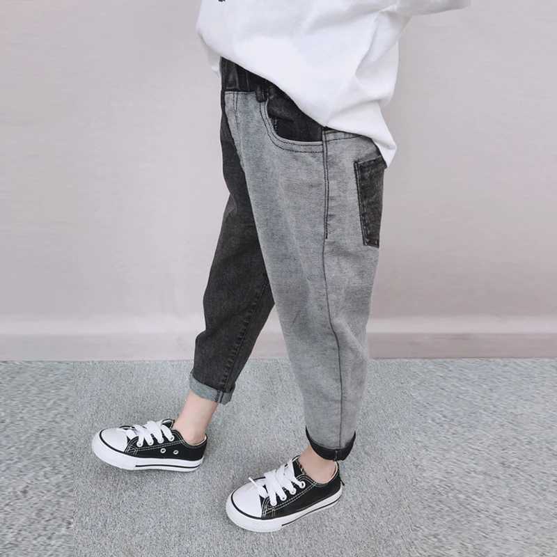 IENENS kids Slim Jeans Boys Girls Skinny Denim Pants Child Casual Trousers 2 3 Years Baby Stretch Jeans 2-11 Years W241227