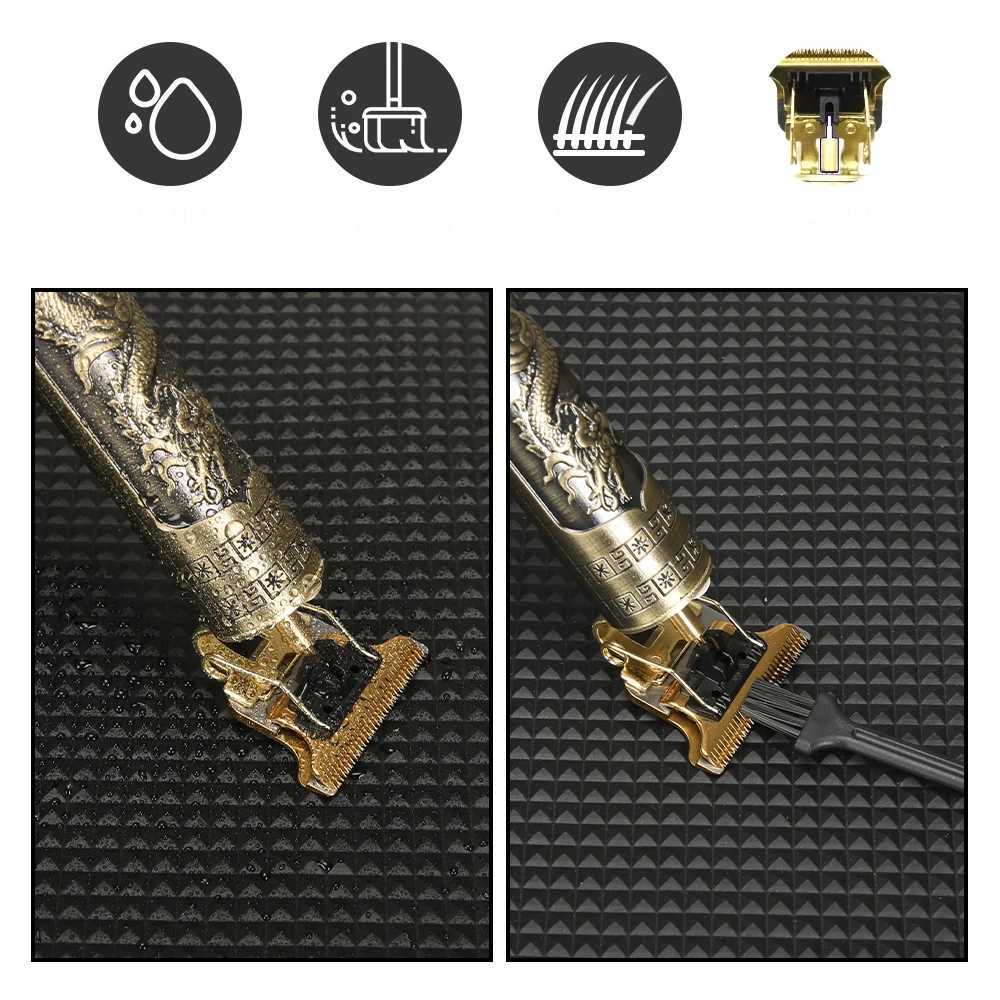 T9 USB Electric Hair Clipper For Men Hair Cutting Machine Rechargeable Man Shaver Trimmer Barber Technical Beard Trimmer W241227