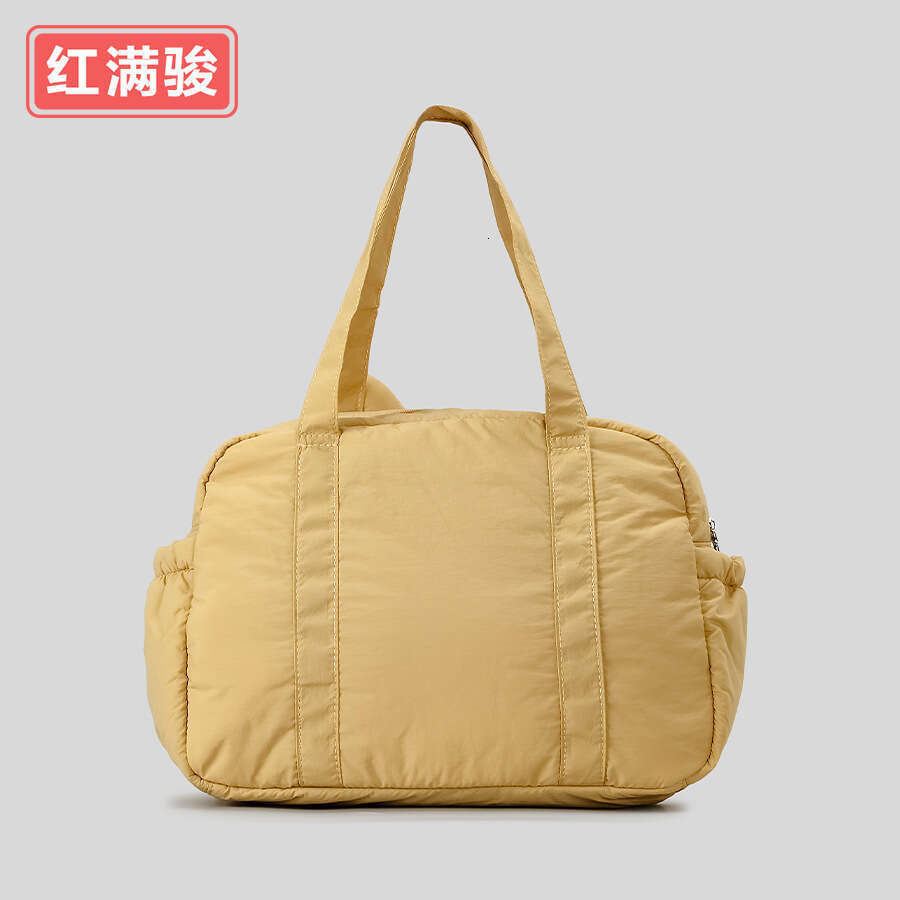 Autumn winter new niche design butterfly knot cotton filled handbag, fashionable and versatile square bag, women's lightweight armpit bag