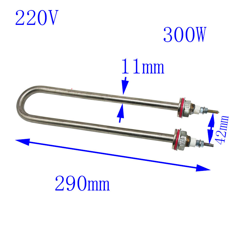 1pcs Incubator Humidification Tube 200W/300W/400W Metal Material Household Incubator Accessories Poultry Breeding Equipment