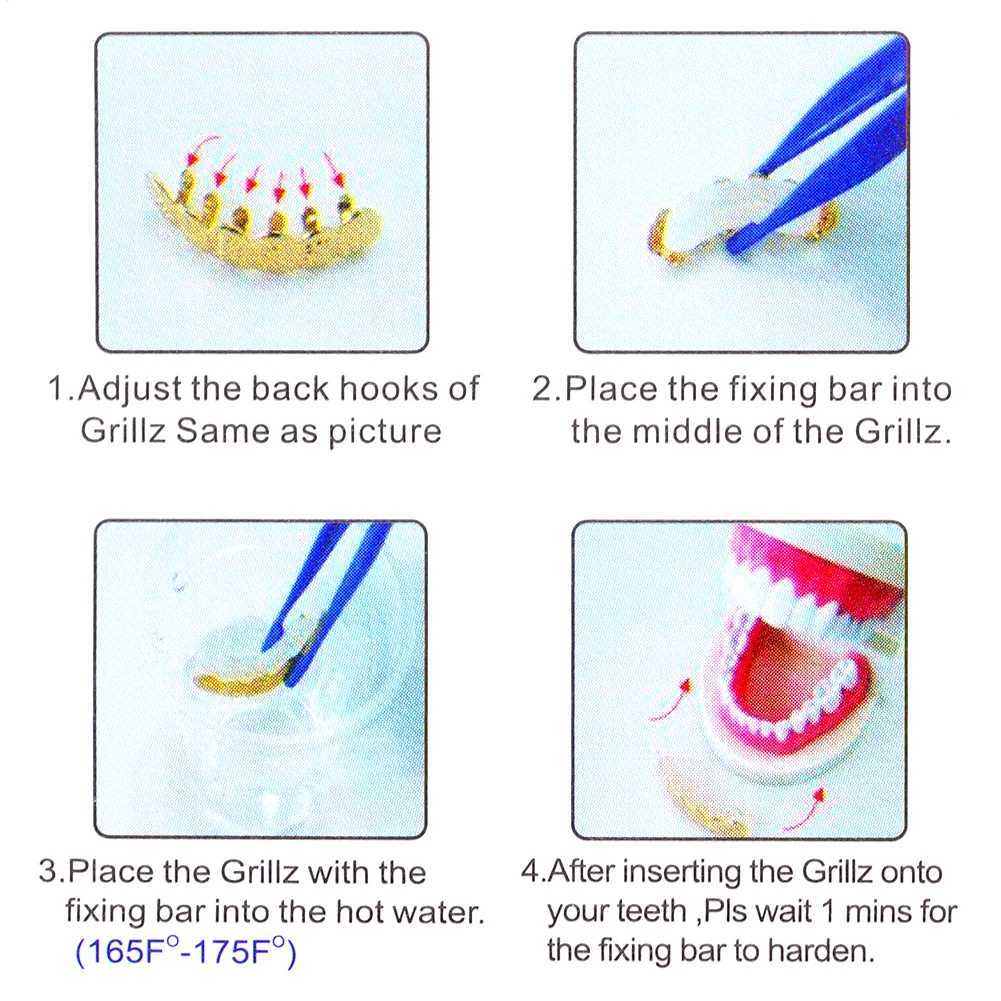 d Out Golden Bling Teeth Grillz Top Bottom Cubic Zirconia Micro Pave Teeth Grills Set For Men Women Dental Cosplay Jewelry W241227