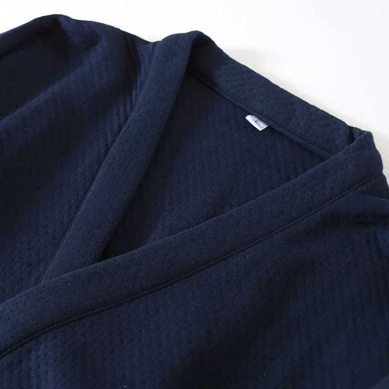 Pajama Pants Set Mens Clothing Kimono Homewear Autumn Winter Thick Japanese Comfortable Casual Fashion Breathable Stylish LooseXJ241227