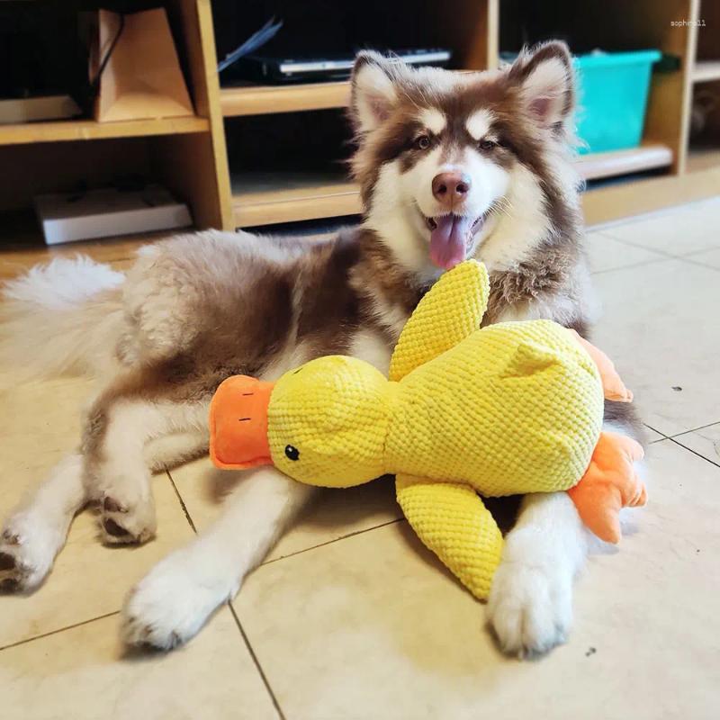 Large Interactive Stomping Duck for Dogs: Perfect Chew Toy for Tooth Grind & Playtime Fun