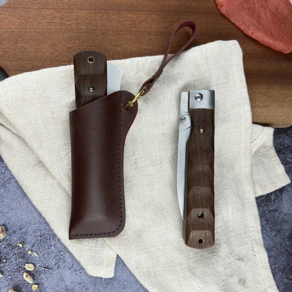 Home>Products>Stainless steel chef bread knife>Sheath cover slicing>Folding pocket knife Y241227