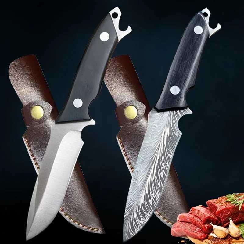 Kitchen Boning Knife Forged Stainless Steel Bone Chopping Meat Cleaver Vegetable Slicing But Utility Paring But Knife Y241227