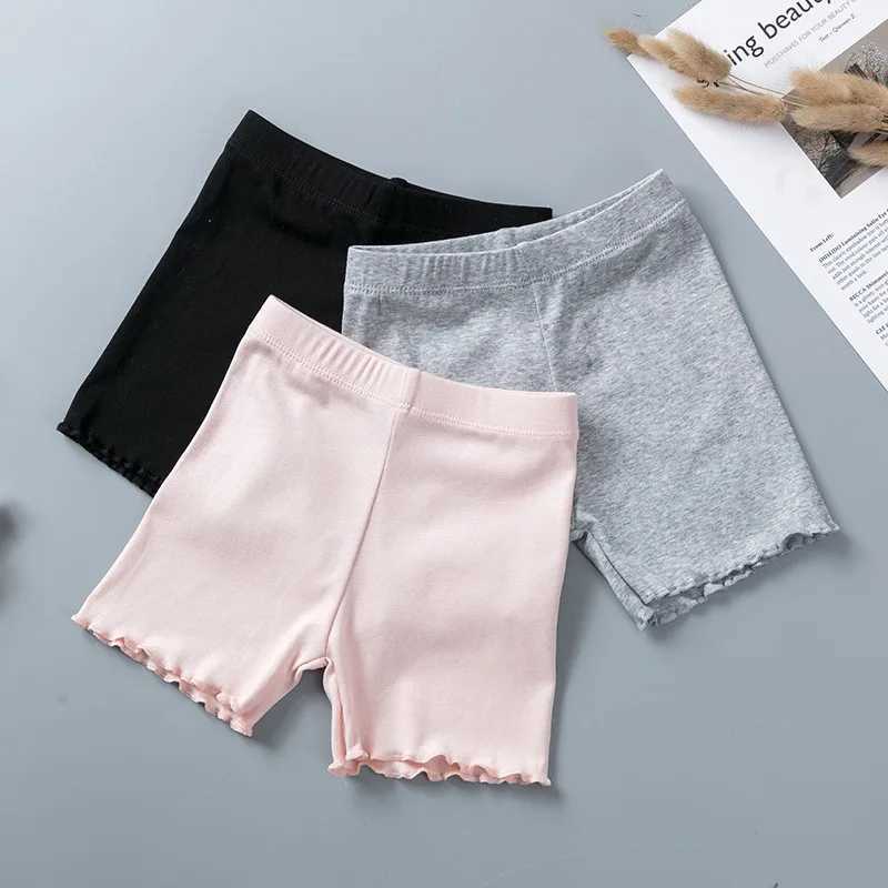 100% Cotton Girls Safety Pants Top Quality Kids Short Pants Underwear Children Summer Cute Shorts Underpants For 3-10 Years Old W241227