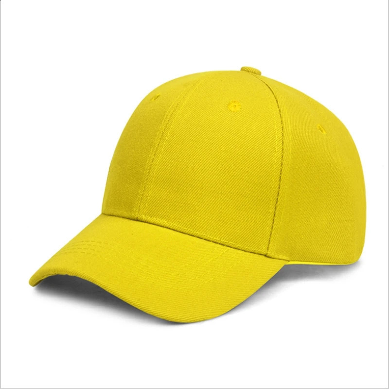 Solid Color Cap Adjustable Unisex Spring Summer Dad Hat Shade Hip Hop Men Women Multiple Colour Baseball Cap ed Cap 241226