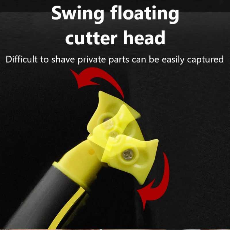 Intimate Haircut Mens Shaver Razor Sensitive Areas Shaving Machine Men Hair Removal Epilator Trimmer for Bikini Body W241227