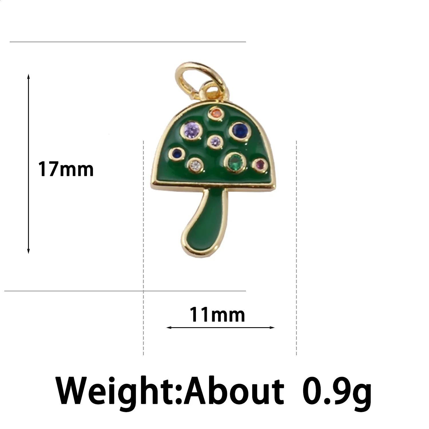 Mushroom Sika Deer Round Rectangle Badge Hook Jewelry Making Supplies Diy Handicraft Charims Necklace Earrings Pendant Bracelet 241227